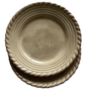 Set of 2 Artimino Tuscan Countryside Luncheon Plates 9.25”